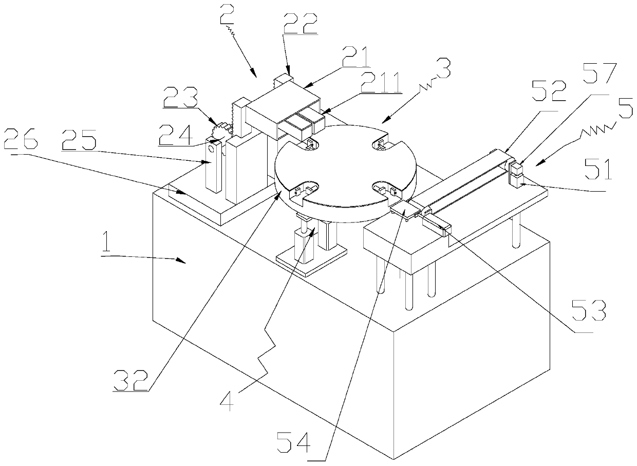 Electronic component pin bending equipment