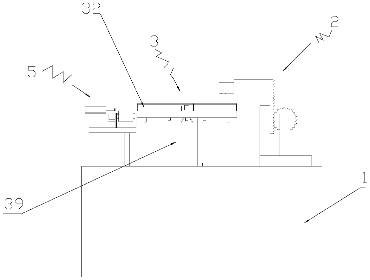 Electronic component pin bending equipment