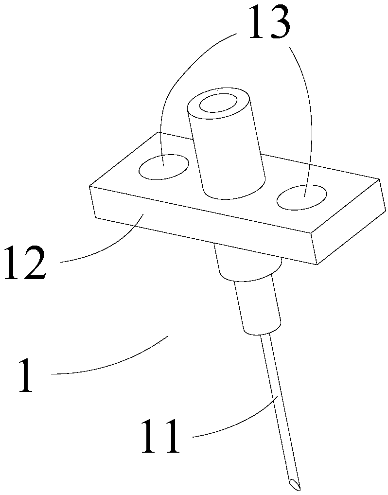 A needle clamp kit