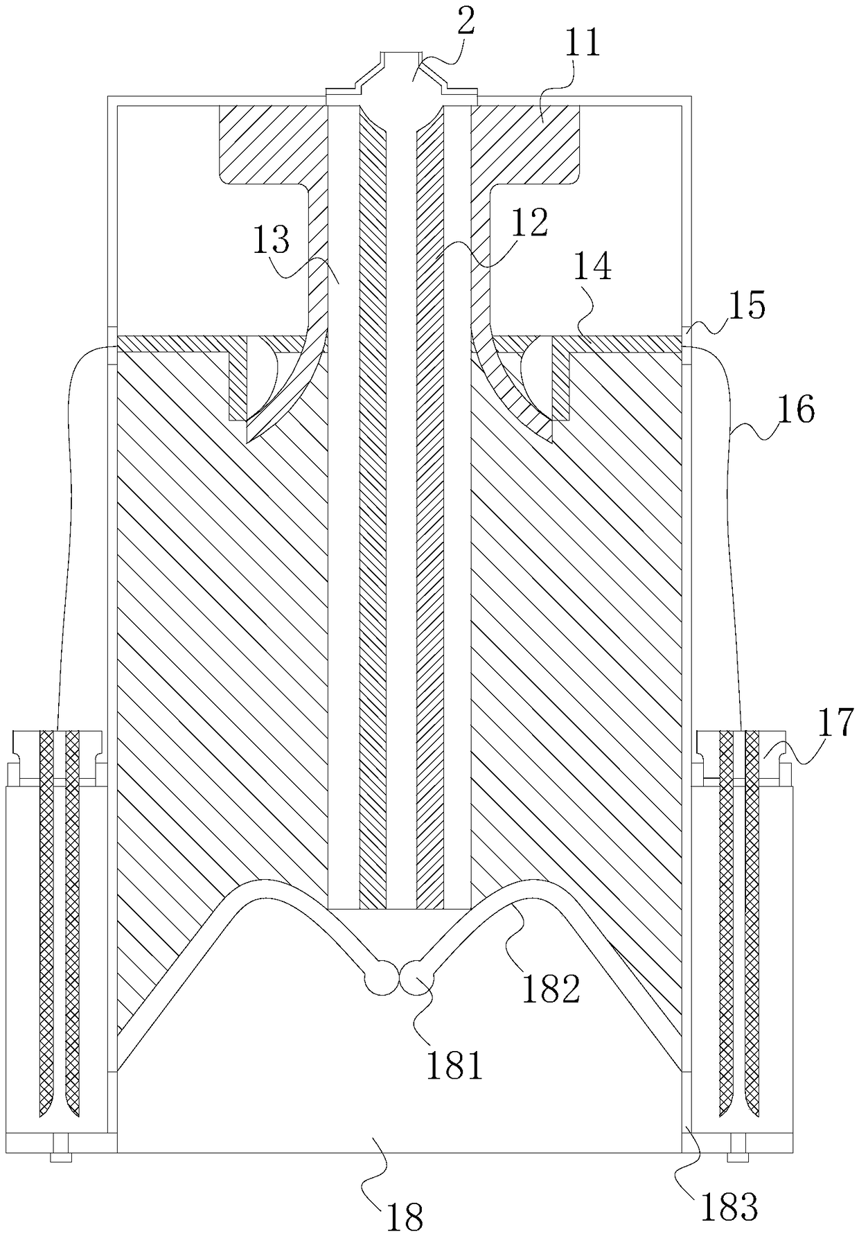 Toner cartridge with anti-reversible powder supply opening in powder supply device