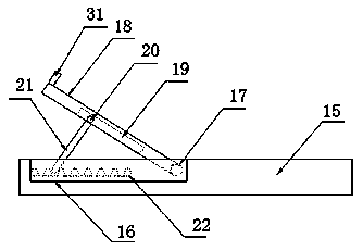 Adjustable-height domestic office table with function of exercising