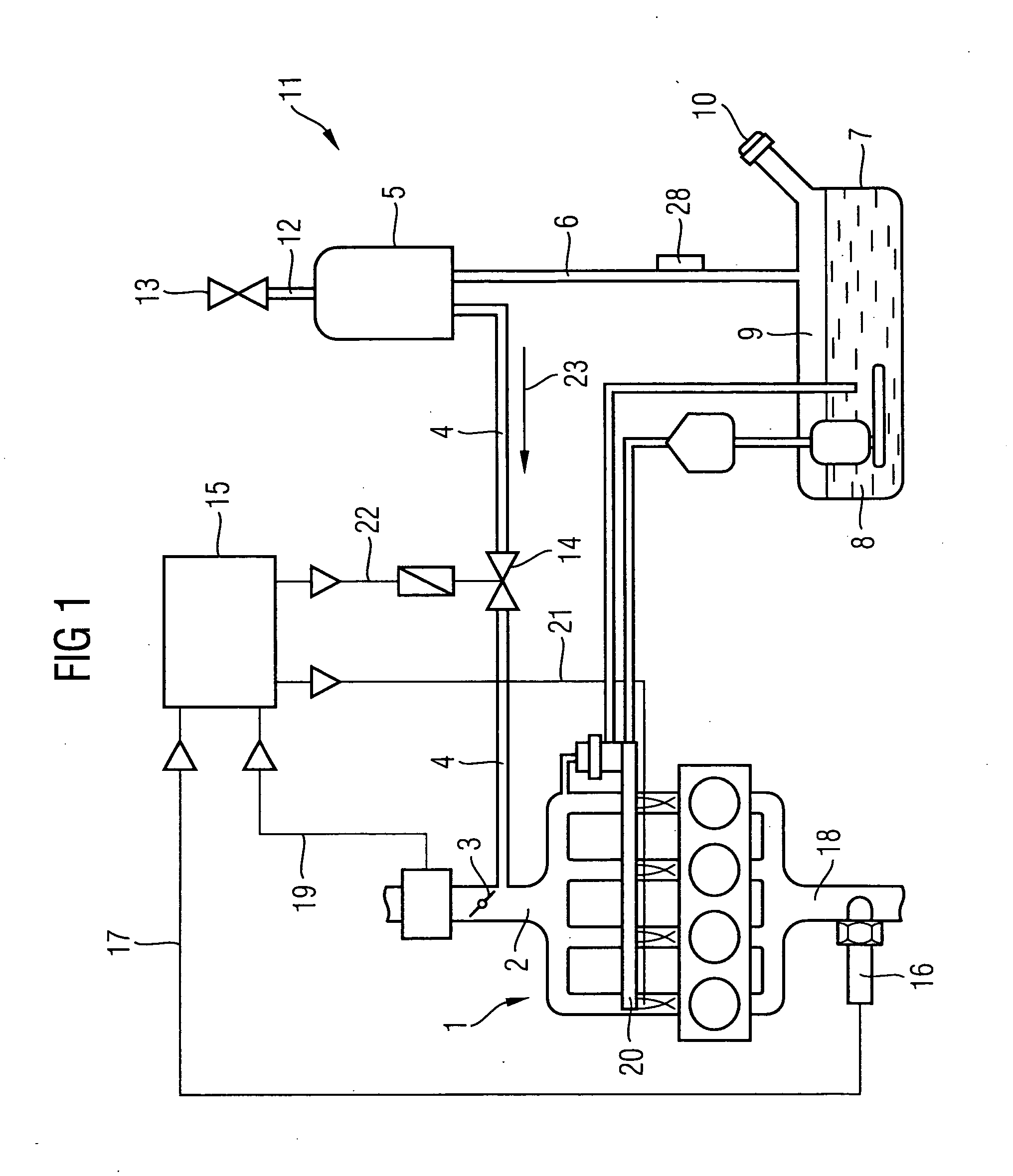 Method for the activation of a tank venting valve of a motor vehicle during a leak test