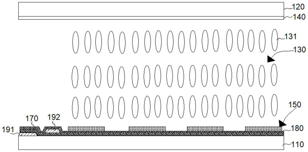 Liquid crystal display panel, liquid crystal alignment method and mobile terminal