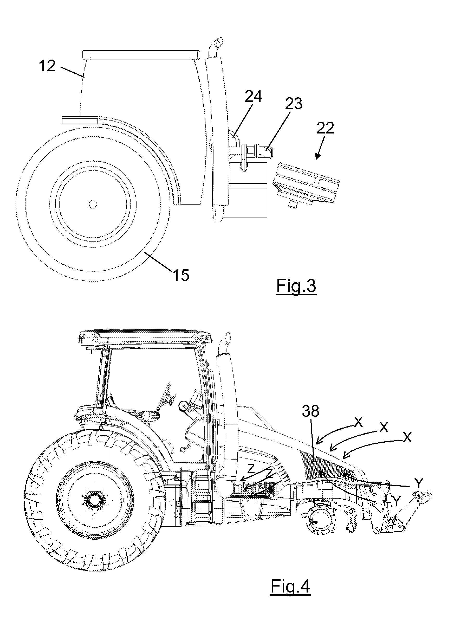 Agricultural Tractor Cooling Package