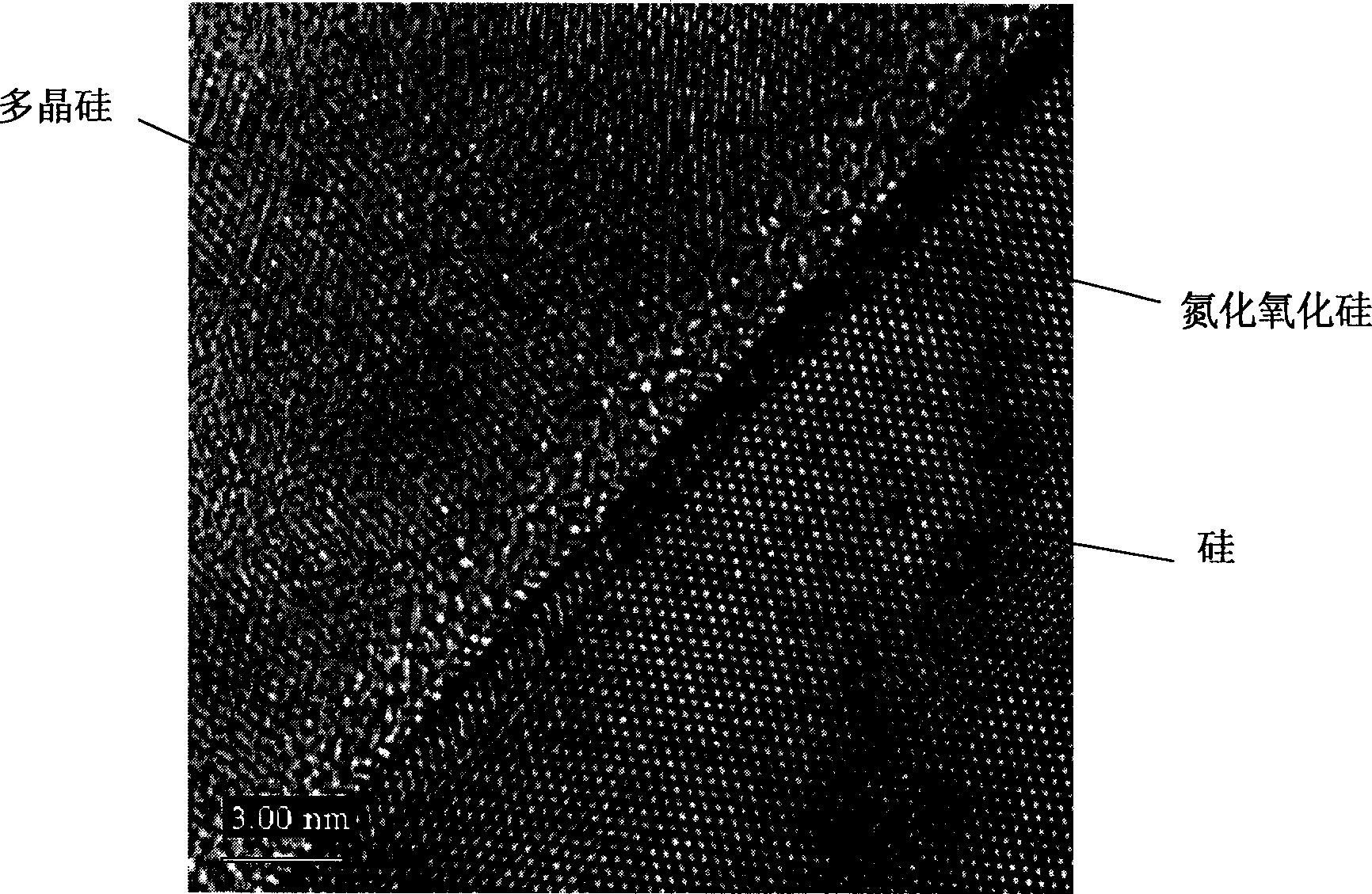 Prepn of nitride-oxide film