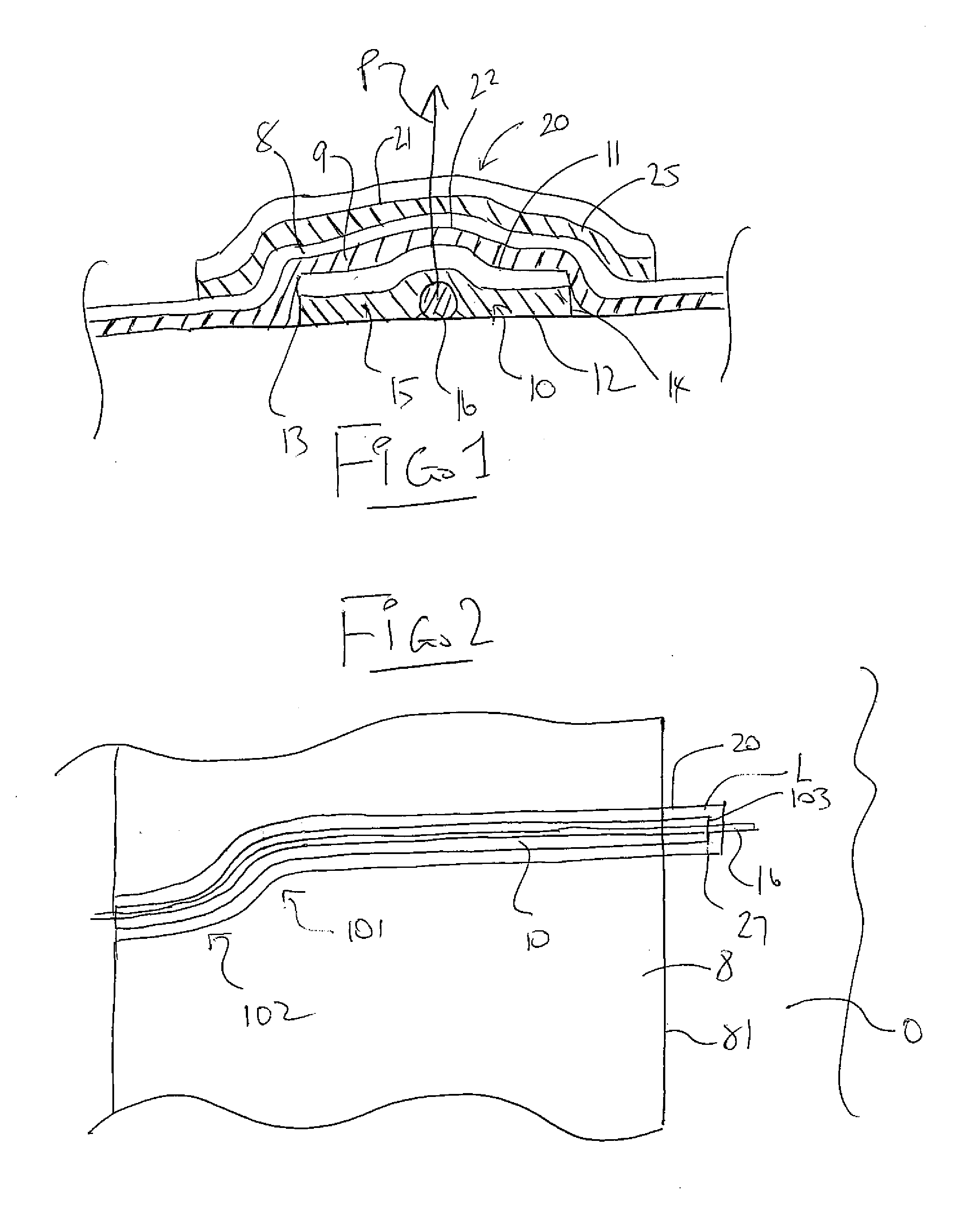 Tape System with a Longitudinal Filament For Slitting Film