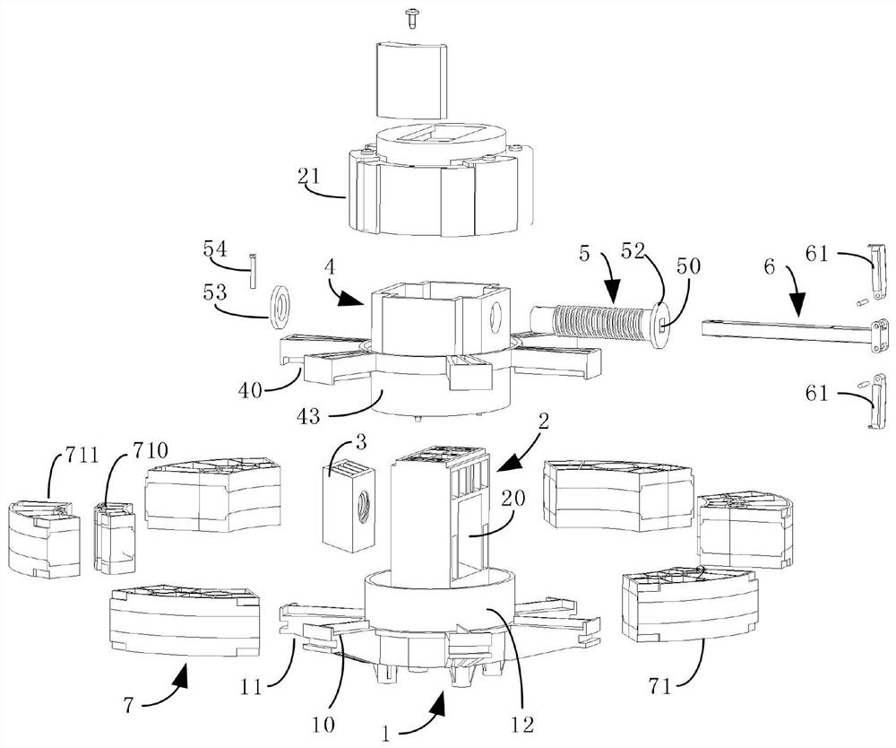 Extrusion device for sealing optical cable joint box and optical cable joint box