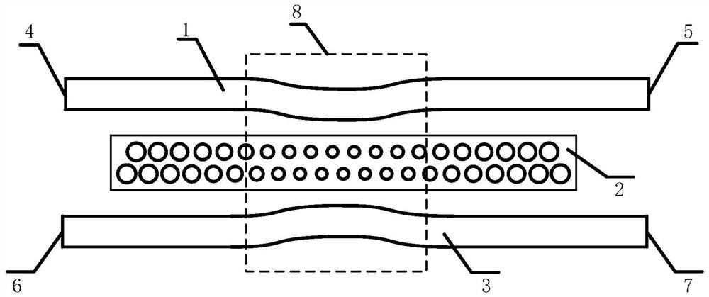 An Add-Drop Filter Based on a Single Antisymmetric Multimode Periodic Waveguide Microcavity