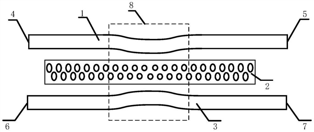 An Add-Drop Filter Based on a Single Antisymmetric Multimode Periodic Waveguide Microcavity