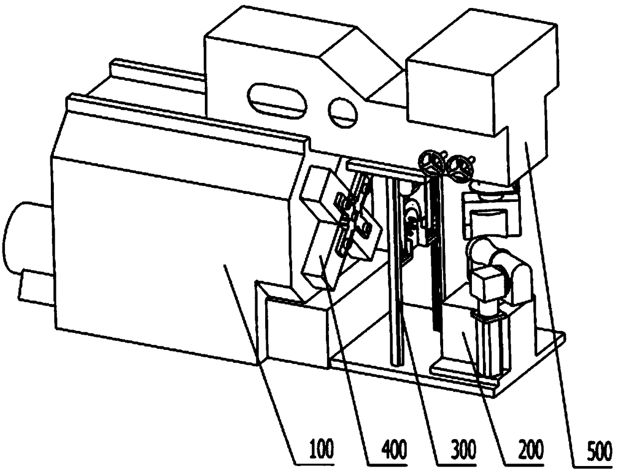 Equipment for stabilizing steel tube punch pin