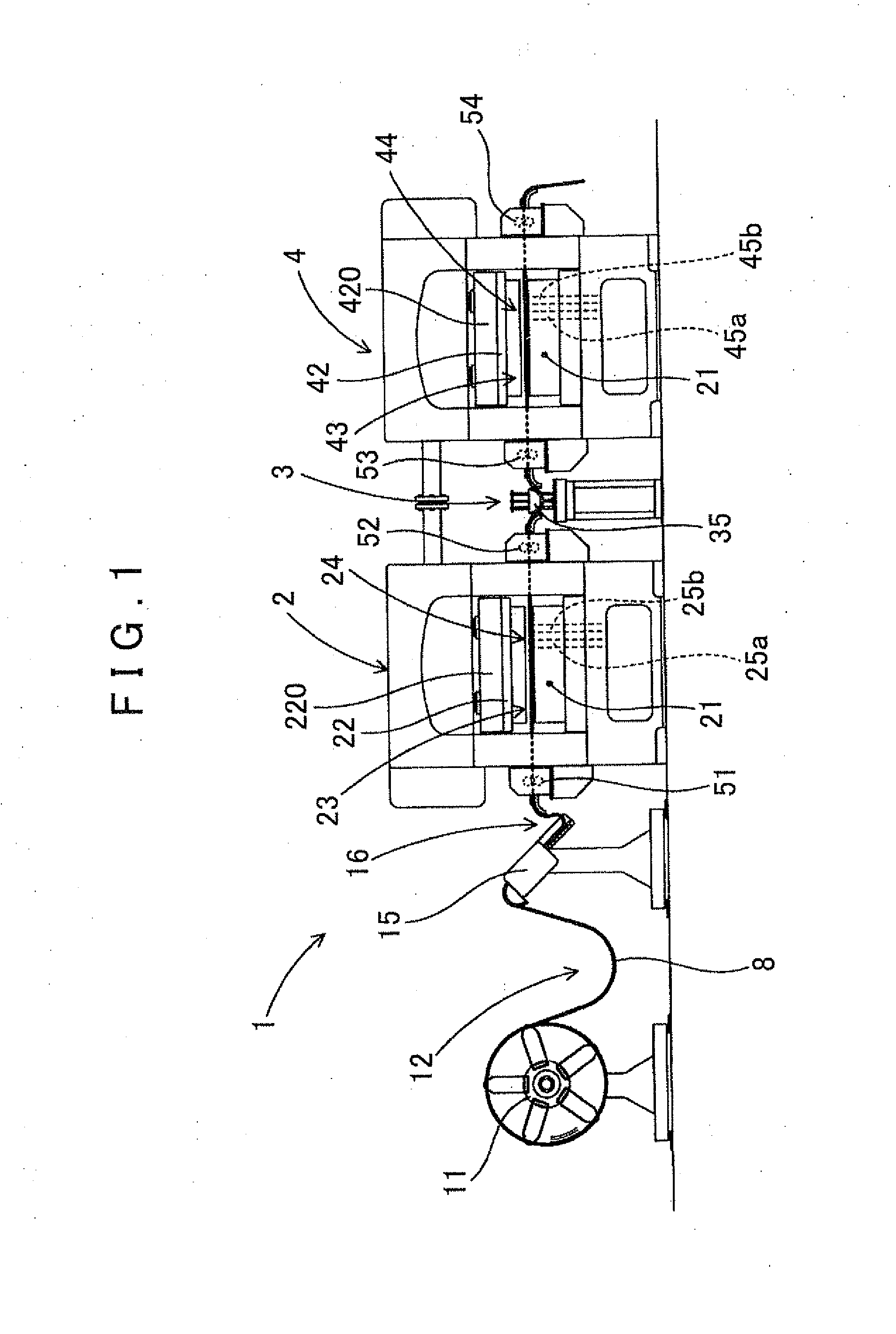 Laminated core punching apparatus