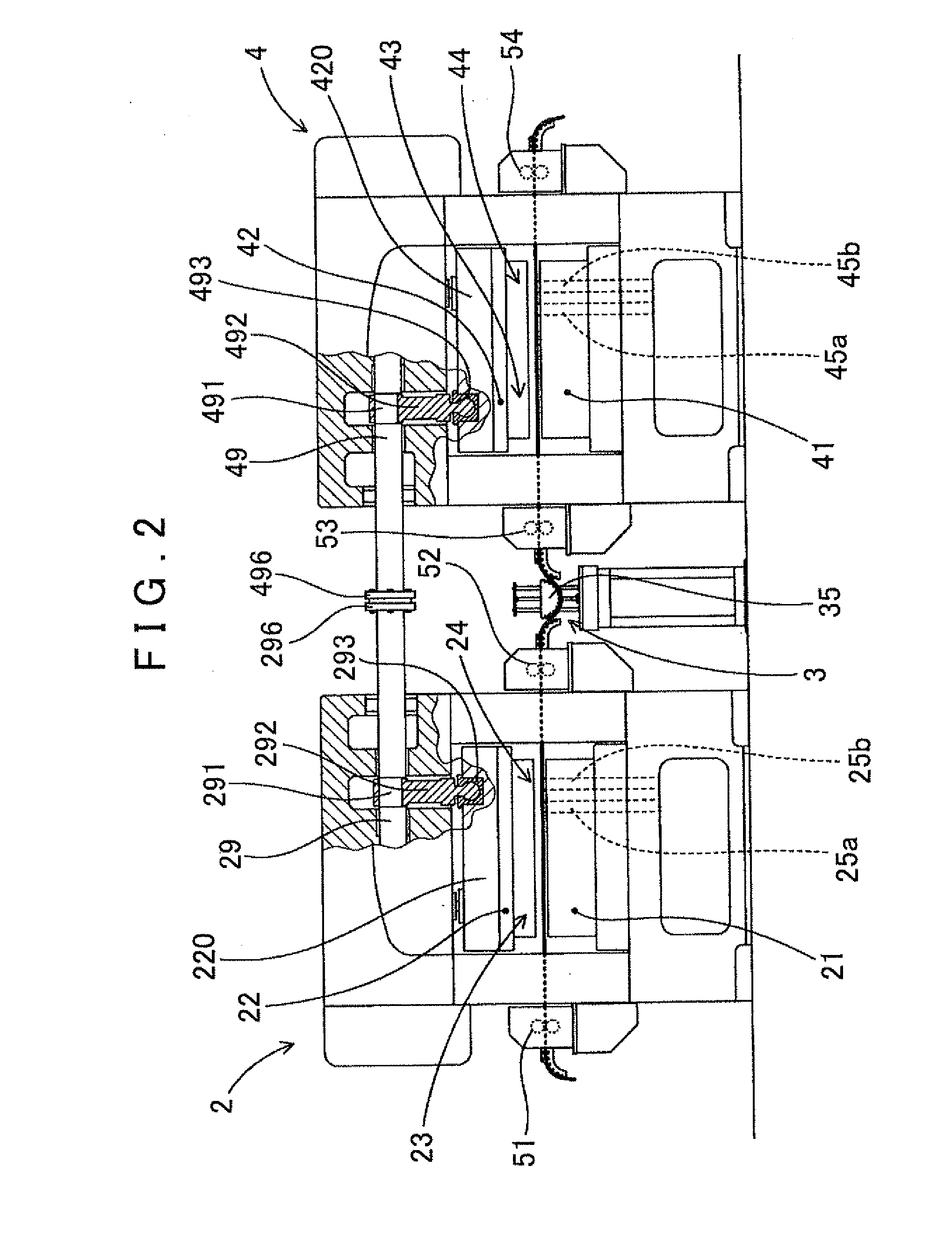 Laminated core punching apparatus