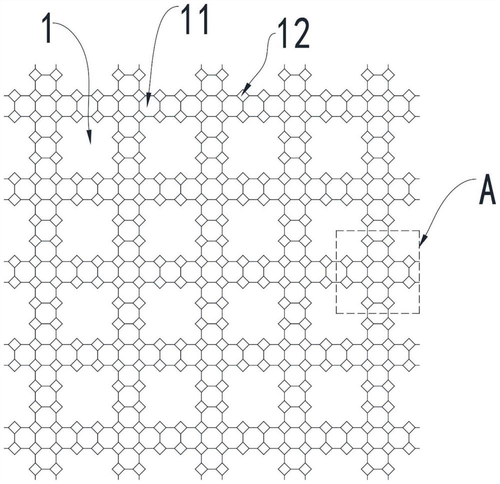 Multi-stage honeycomb structure and design method