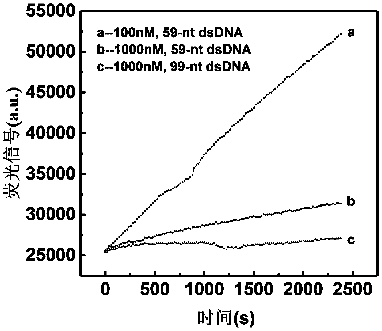 Method for specific regulation and control on activity of nuclease