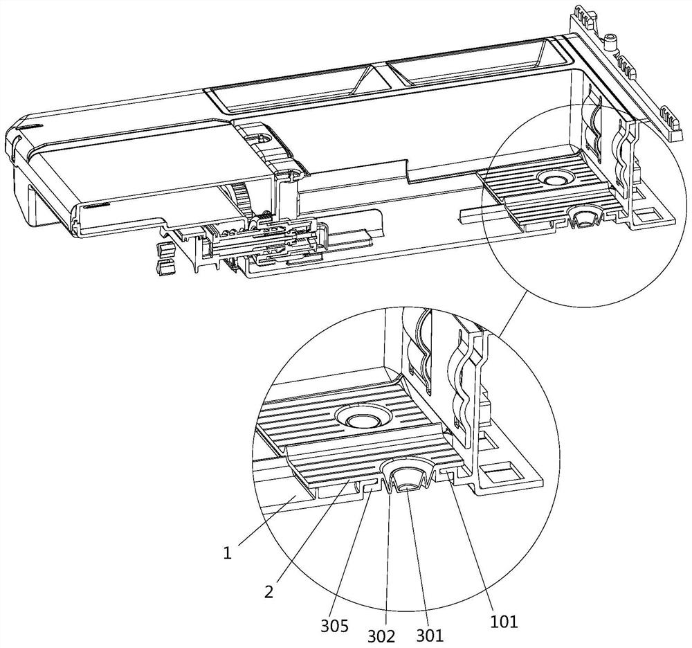 Automatic putting device of washing machine, washing machine and using method of washing machine