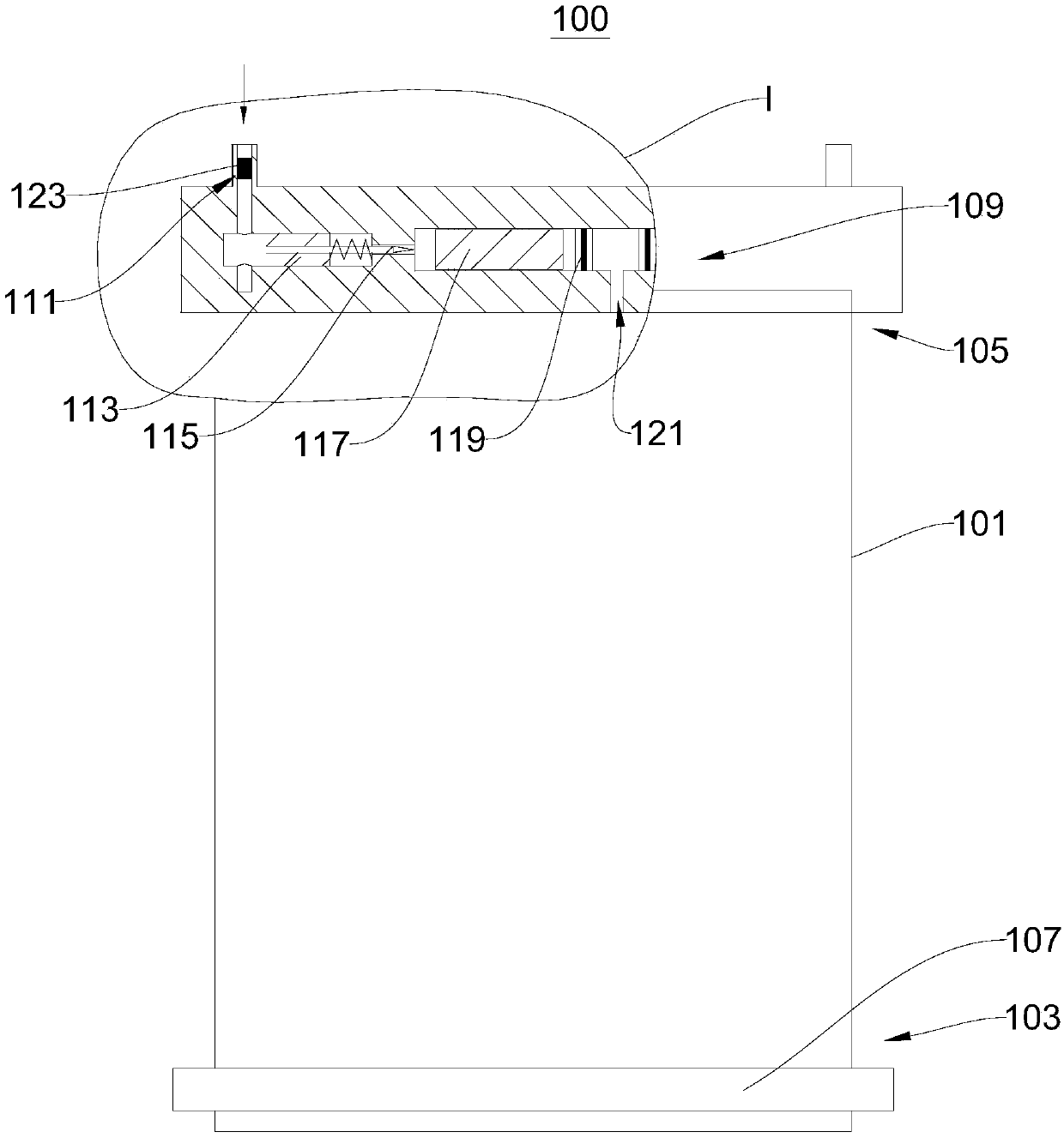 Instrument sterilization device, instrument sterilization system and instrument sterilization method