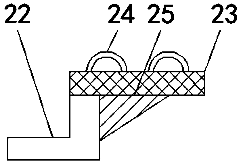 Container bottom side beam and cold roll forming special-shaped beam servo tracking fixed-length cutting device