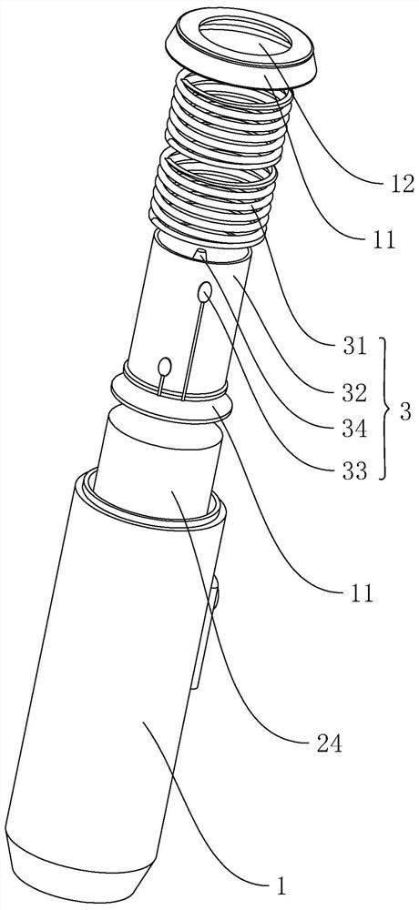 Electronic cigarette based on electromagnetic temperature control technology and control method thereof