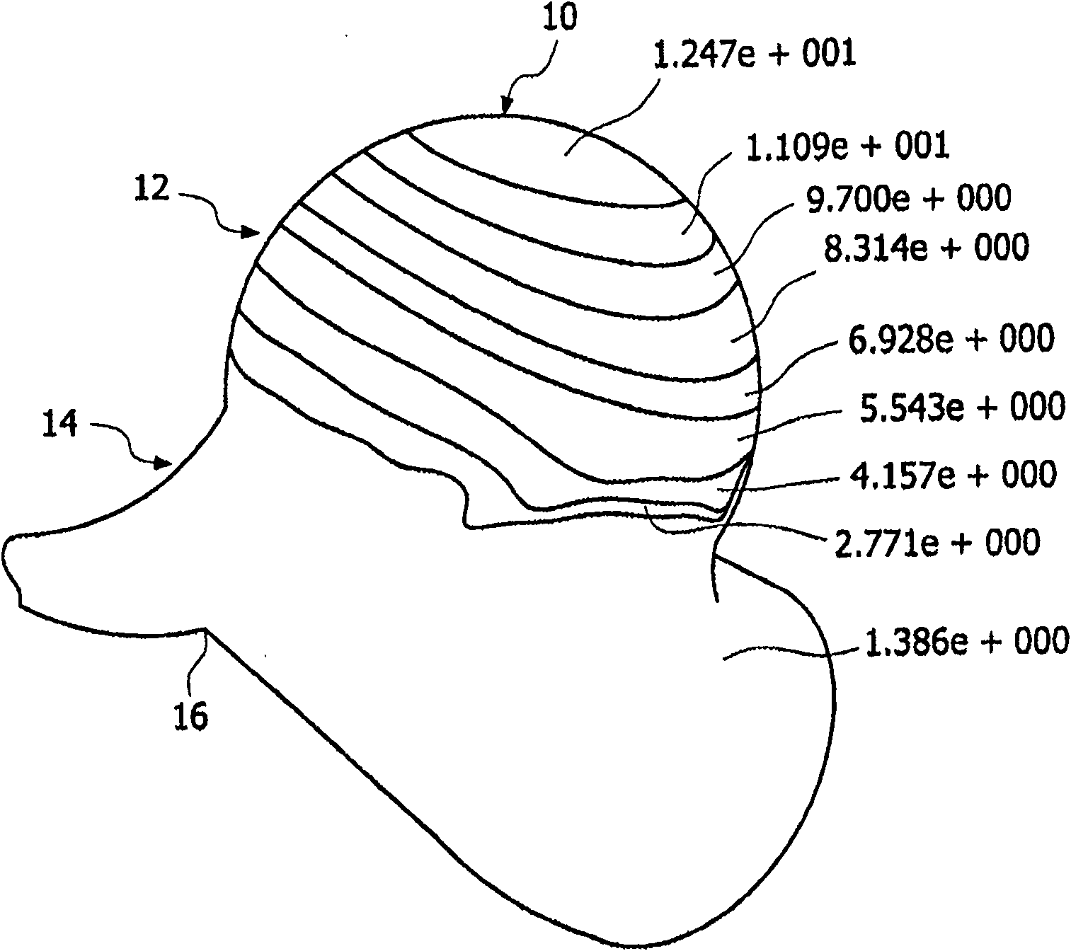 System and method for predicting physical properties of an aneurysm from a three-dimensional model thereof