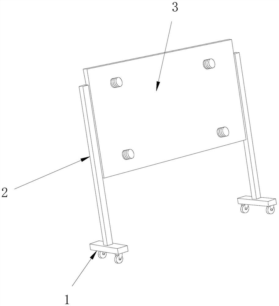 Fixing seat for assembling flat panel display device