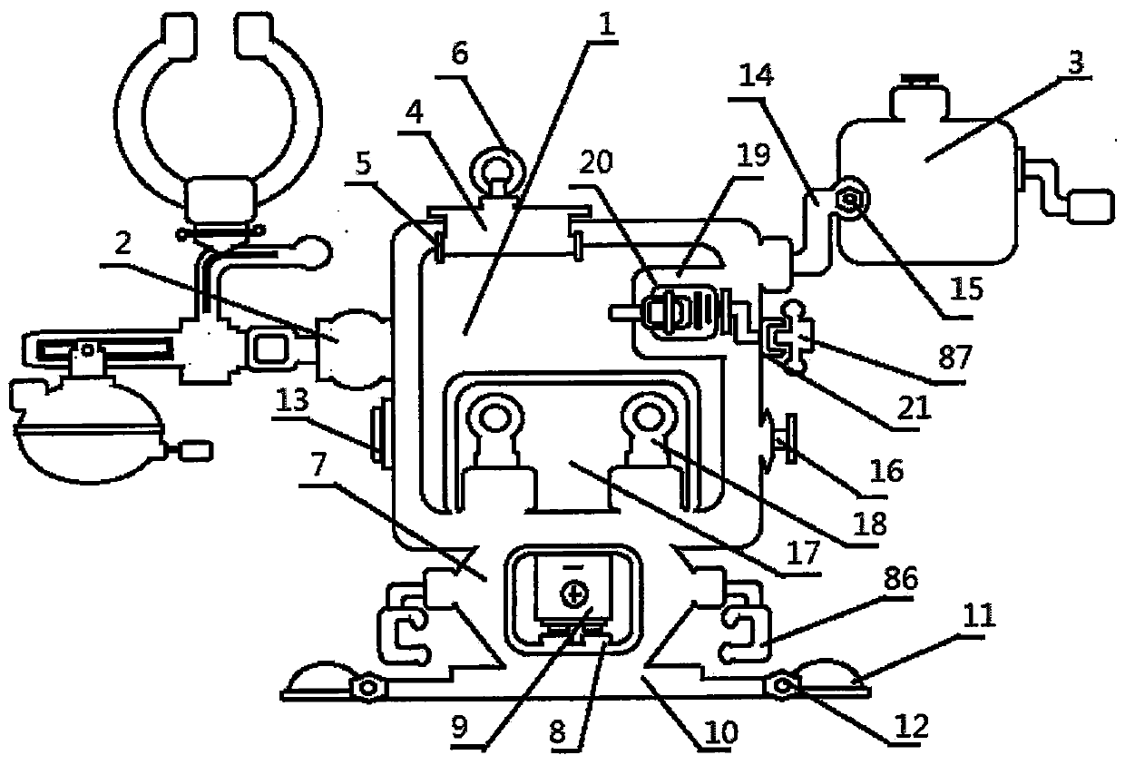 A double-head nursing device for obstetrics and gynecology