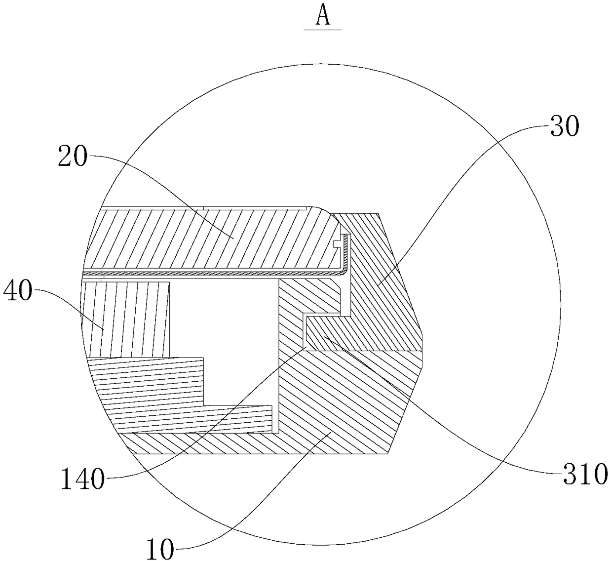 Electronic device and control method of display component thereof