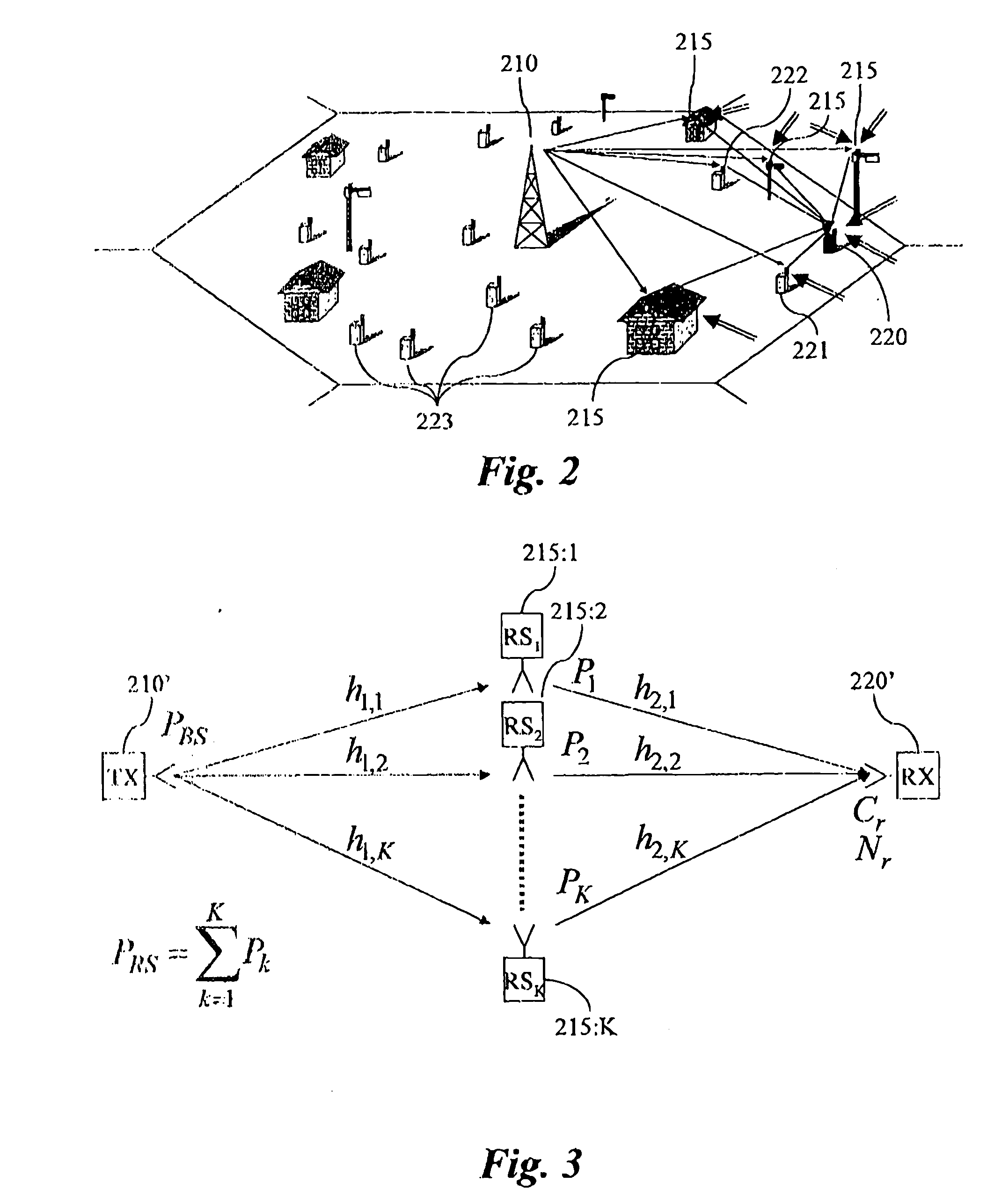 Method and system for wireless communication networks using relaying