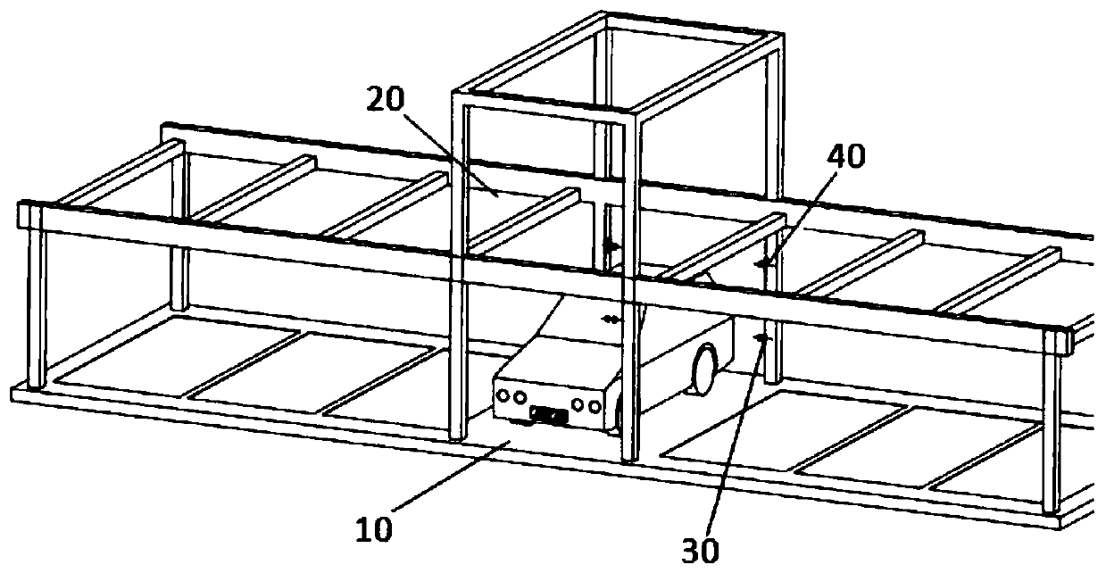 Vehicle over-length detection method and device for stereo garage