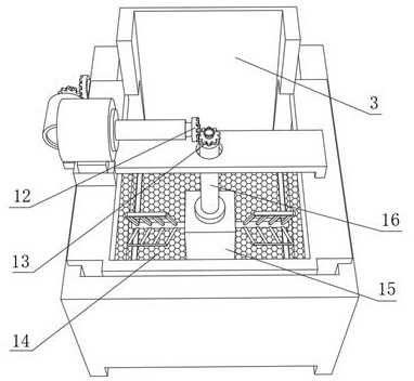 Frying device for fried food