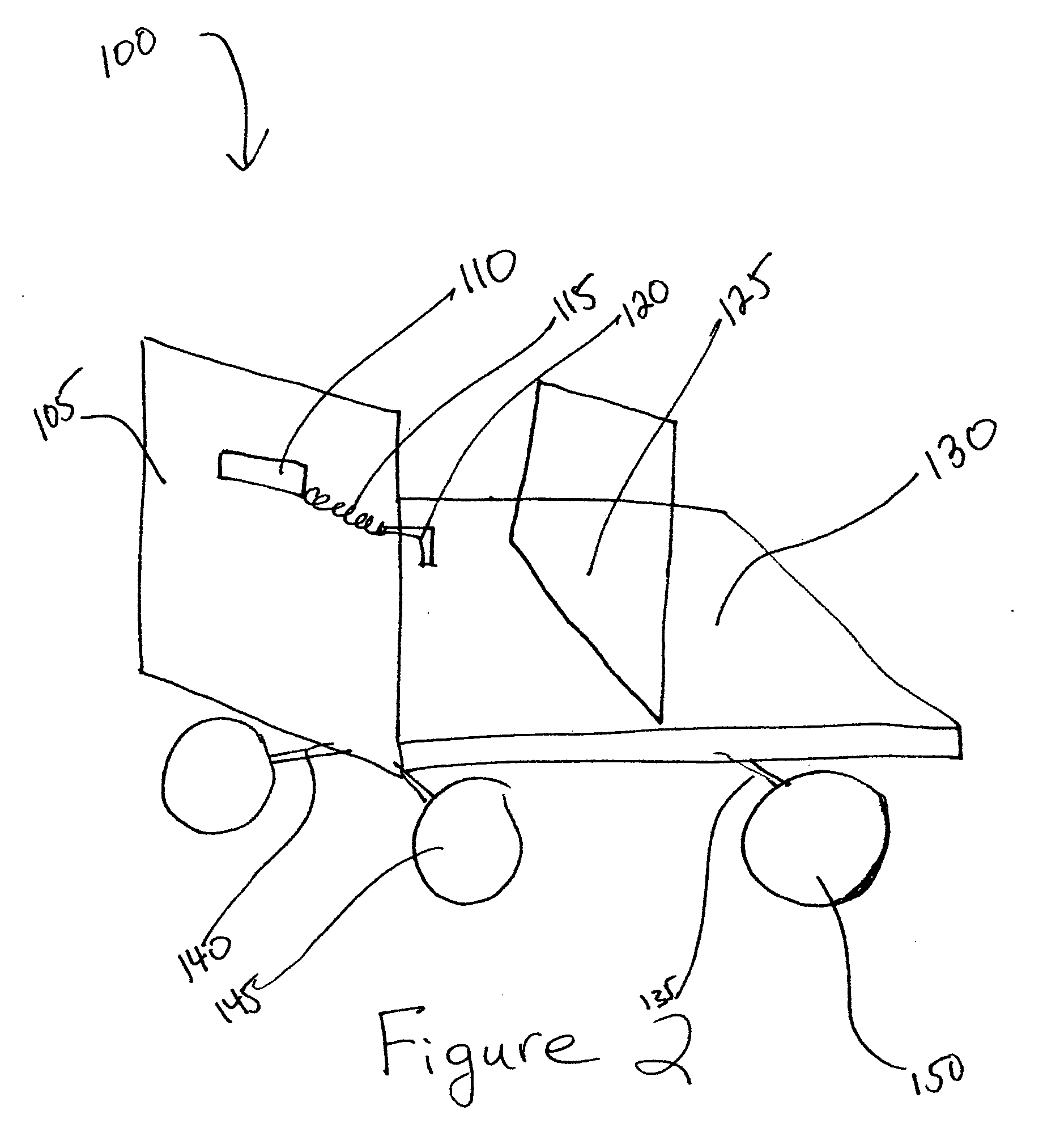 Trash bin with detachable cart