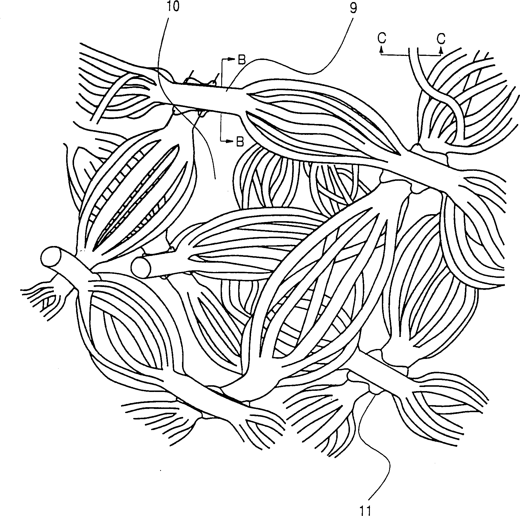 Cell separator manufacturing method, cell separator and alkaline storage battery using said separator