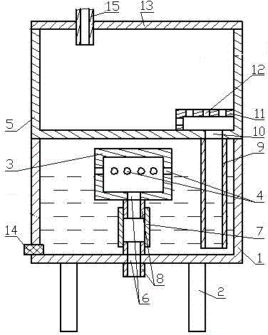 Environment-friendly oil cleaning equipment capable of removing water and filtering residues