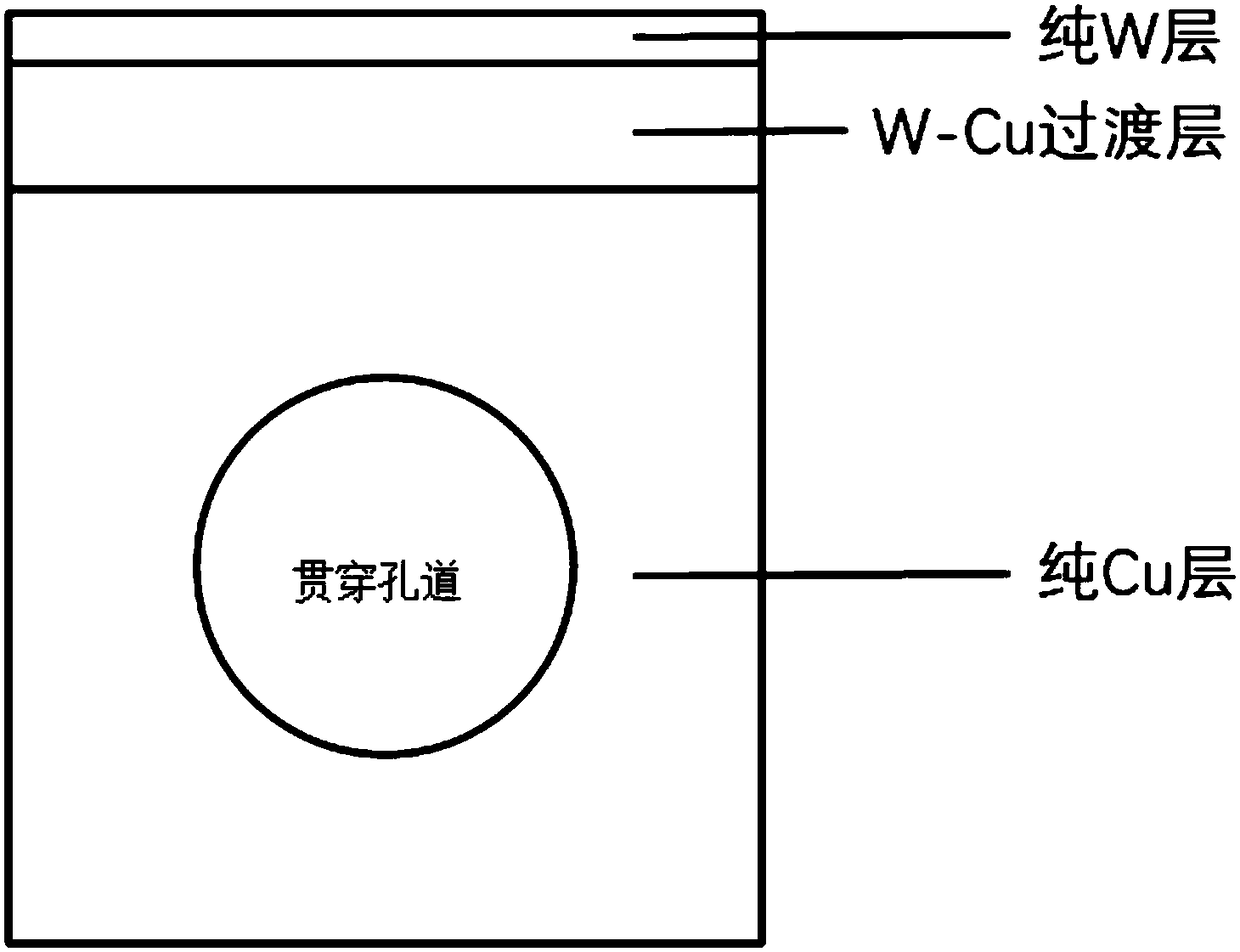 Sandwich structure divertor module and integral form manufacturing method thereof