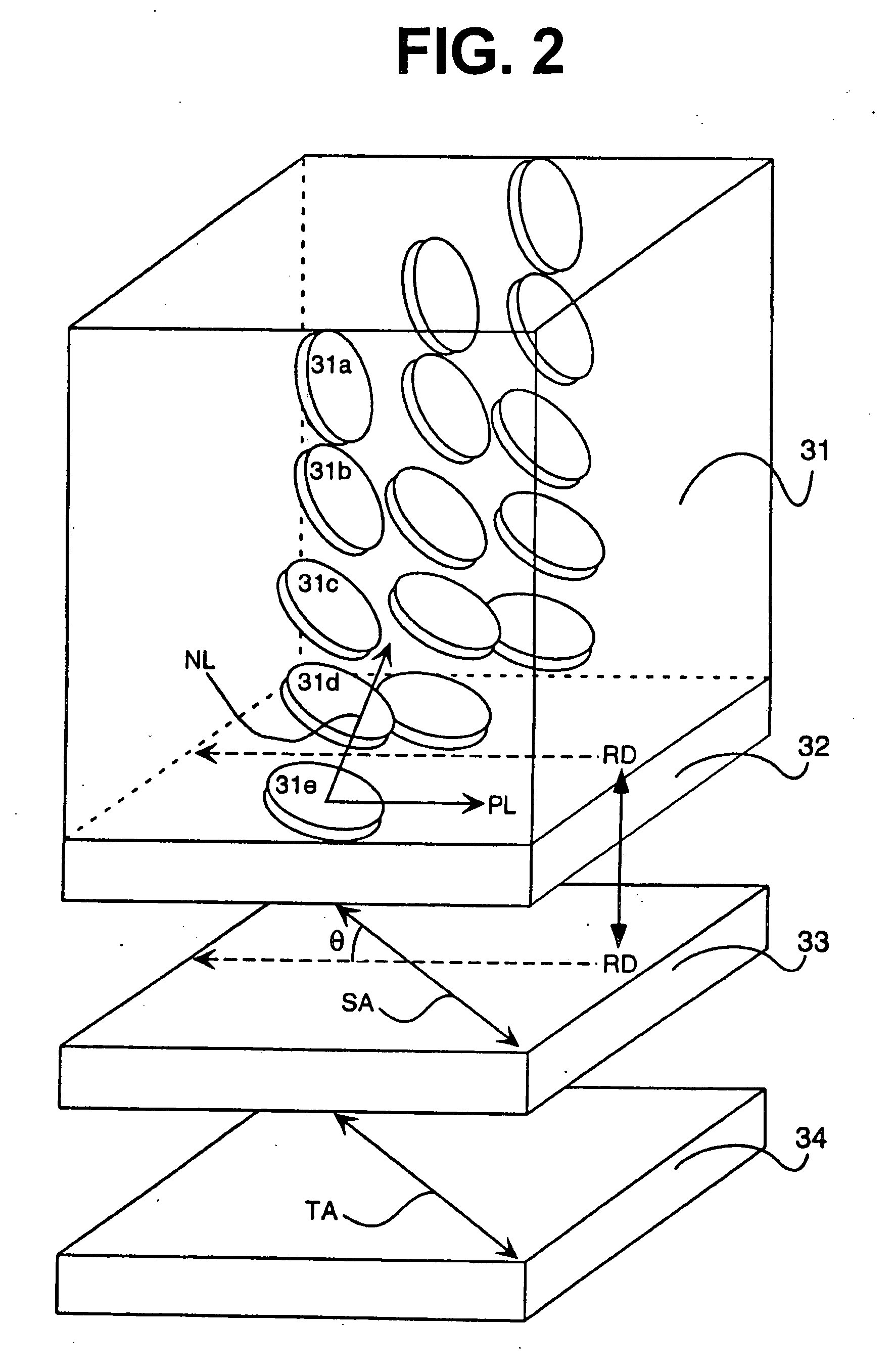 Liquid crystal display having liquid crystal cell of bend alignment mode or hybrid alignment mode