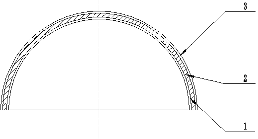 Preparation method for bamboo coiled composite vertical type storage tank