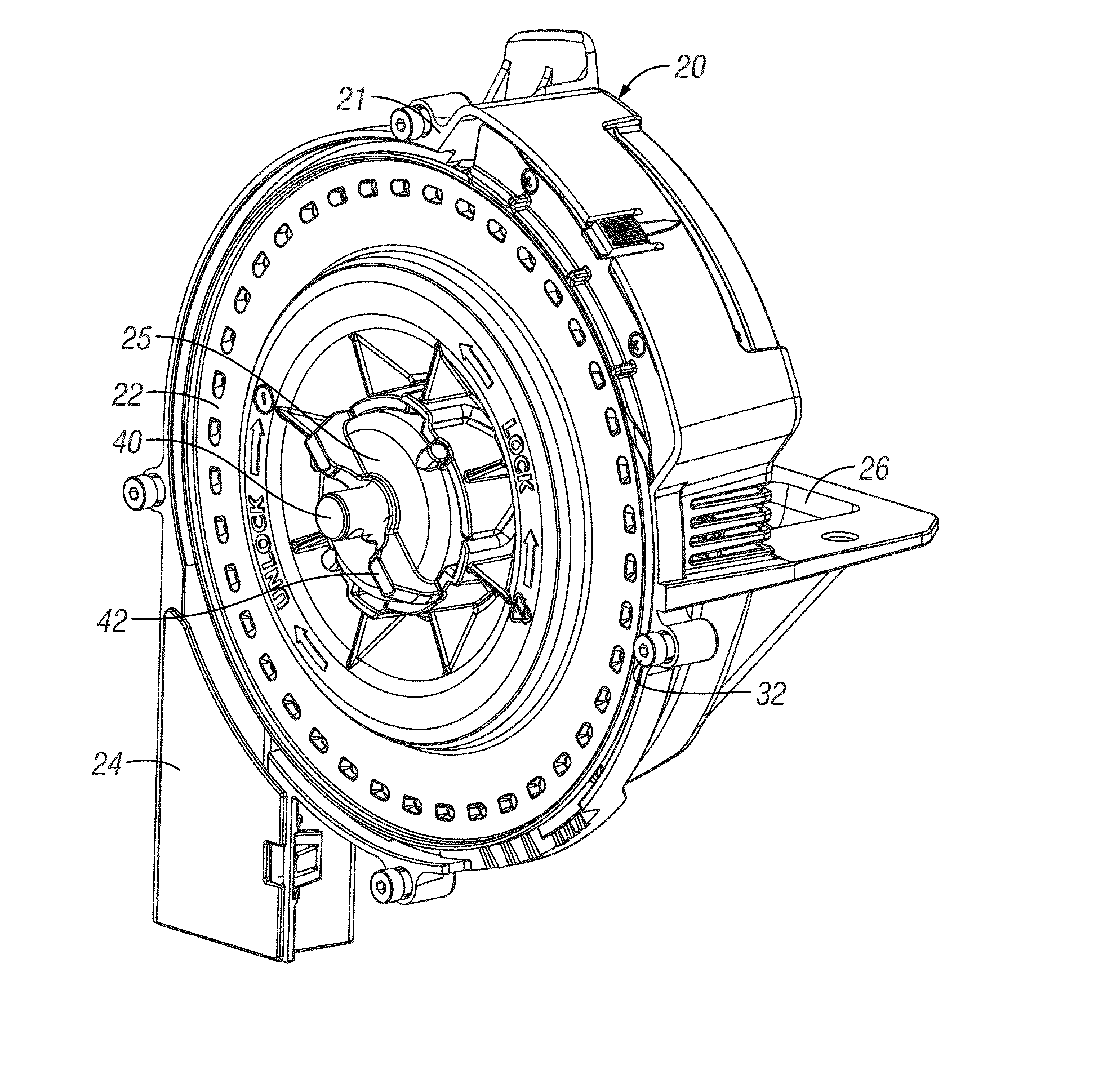 Air seed meter housing with seed path relief