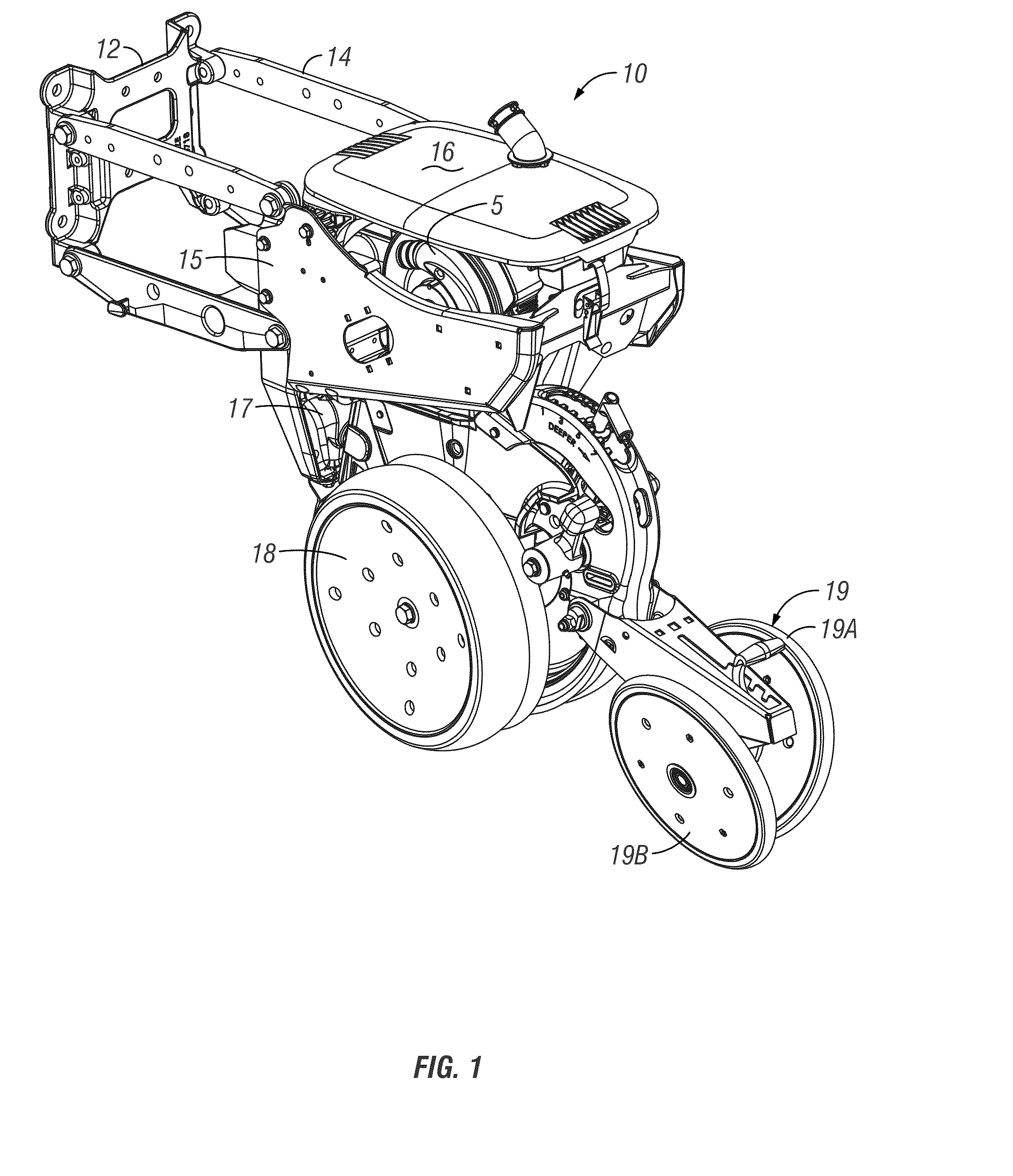 Air seed meter housing with seed path relief