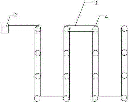 Air conditioner exhausting device