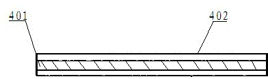 A sintering machine trolley provided with an elastic sealing strip