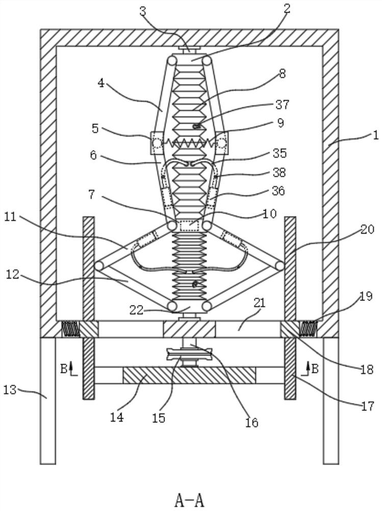 A tempered glass edge grinding equipment