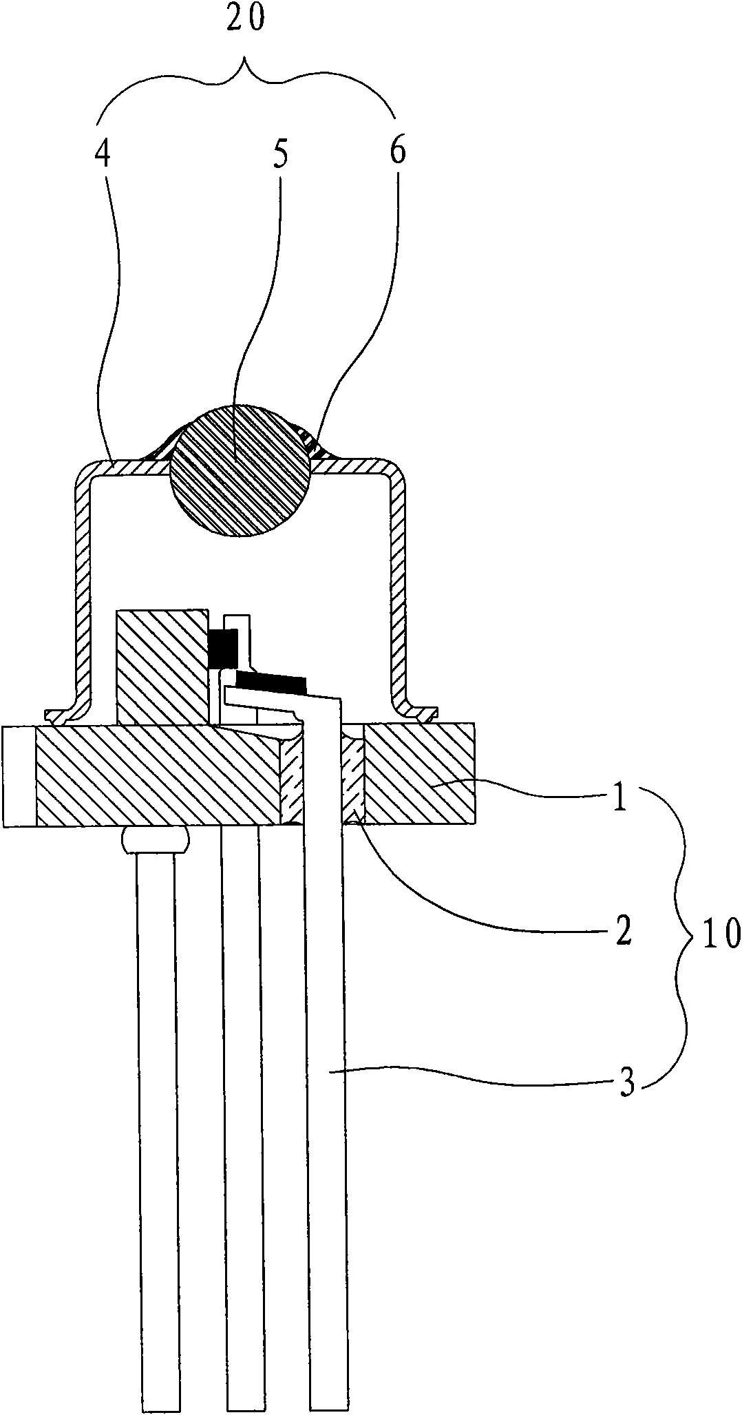 Preparation method of laser diode packaging case