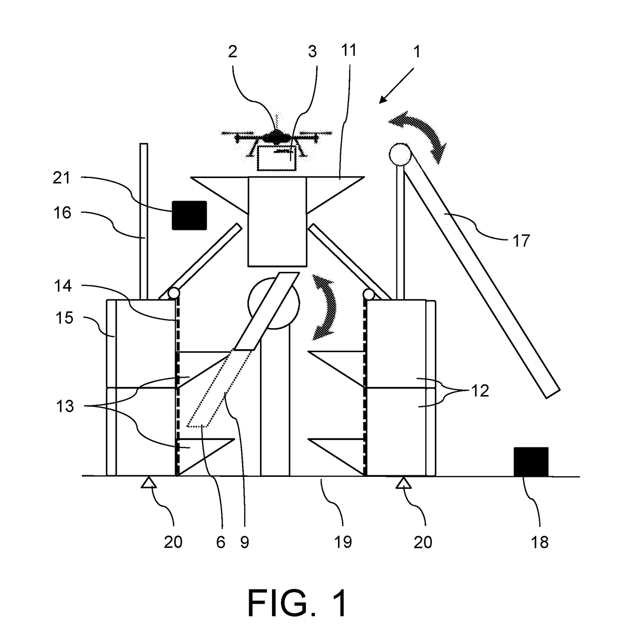 Storage Container and Method for Holding a Consignment