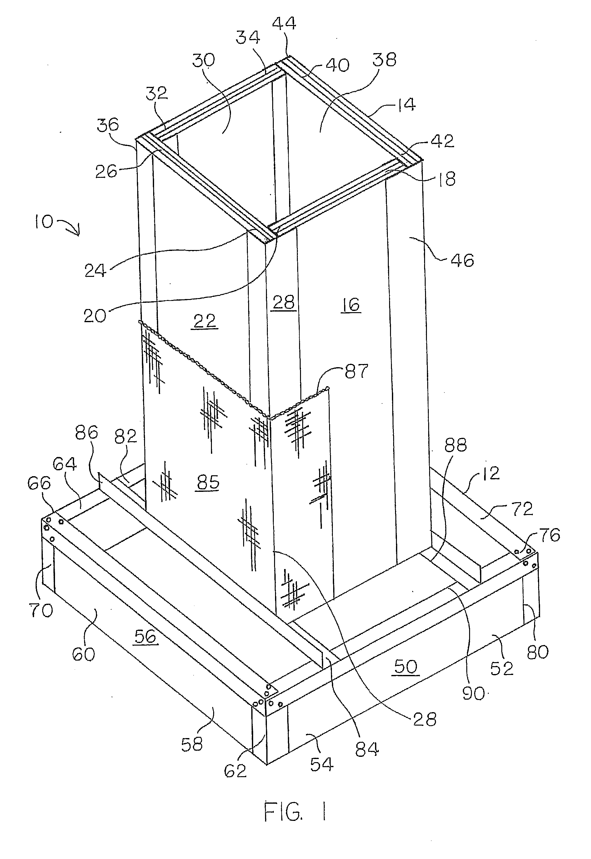 Method of constructing an insulated shallow pier foundation building