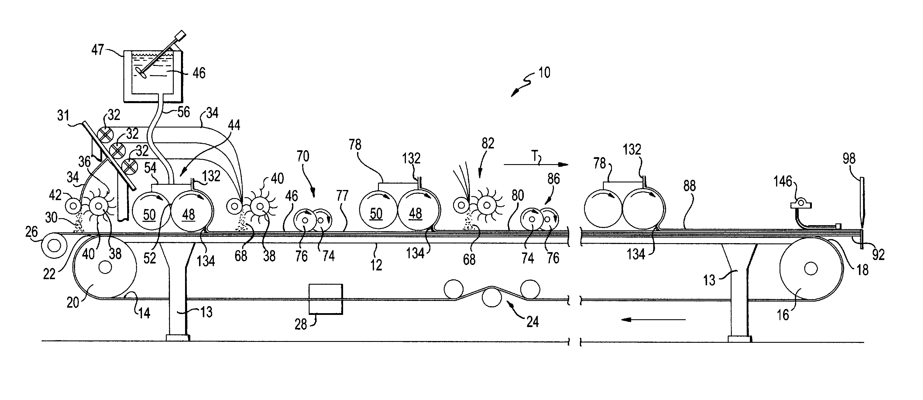 Process of manufacturing cement based armor panels