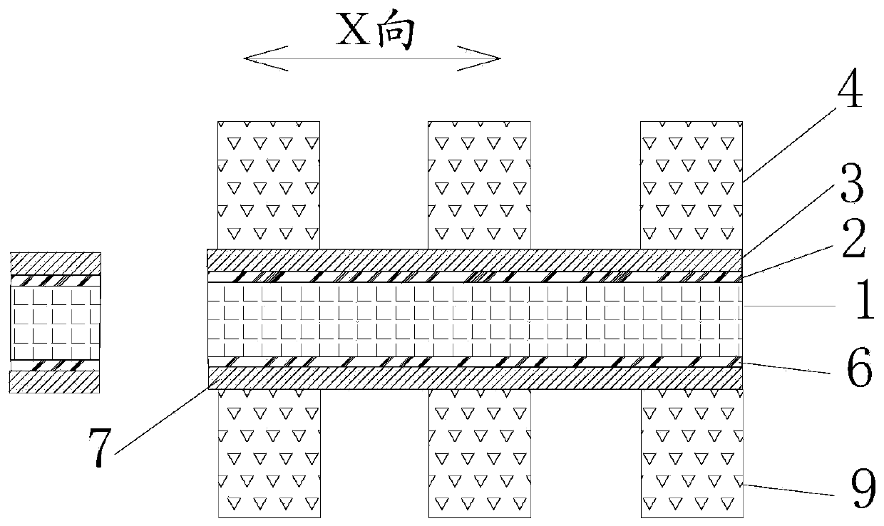 A kind of manufacturing method and product of cof double-sided flexible substrate fine circuit