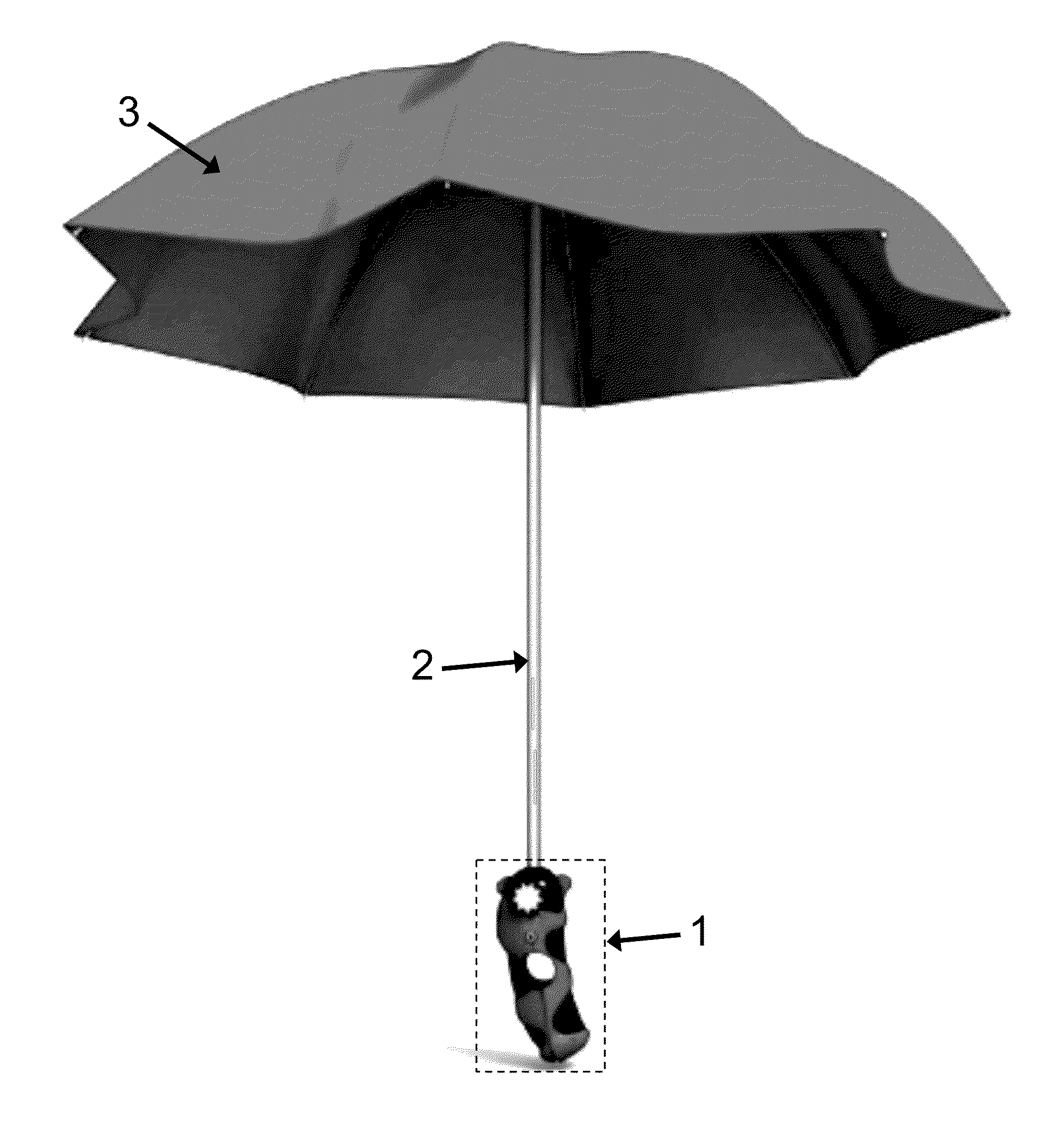 Clamp umbrella