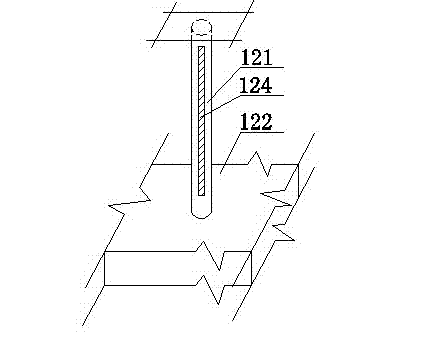 Enhanced waste gas mixed reaction device