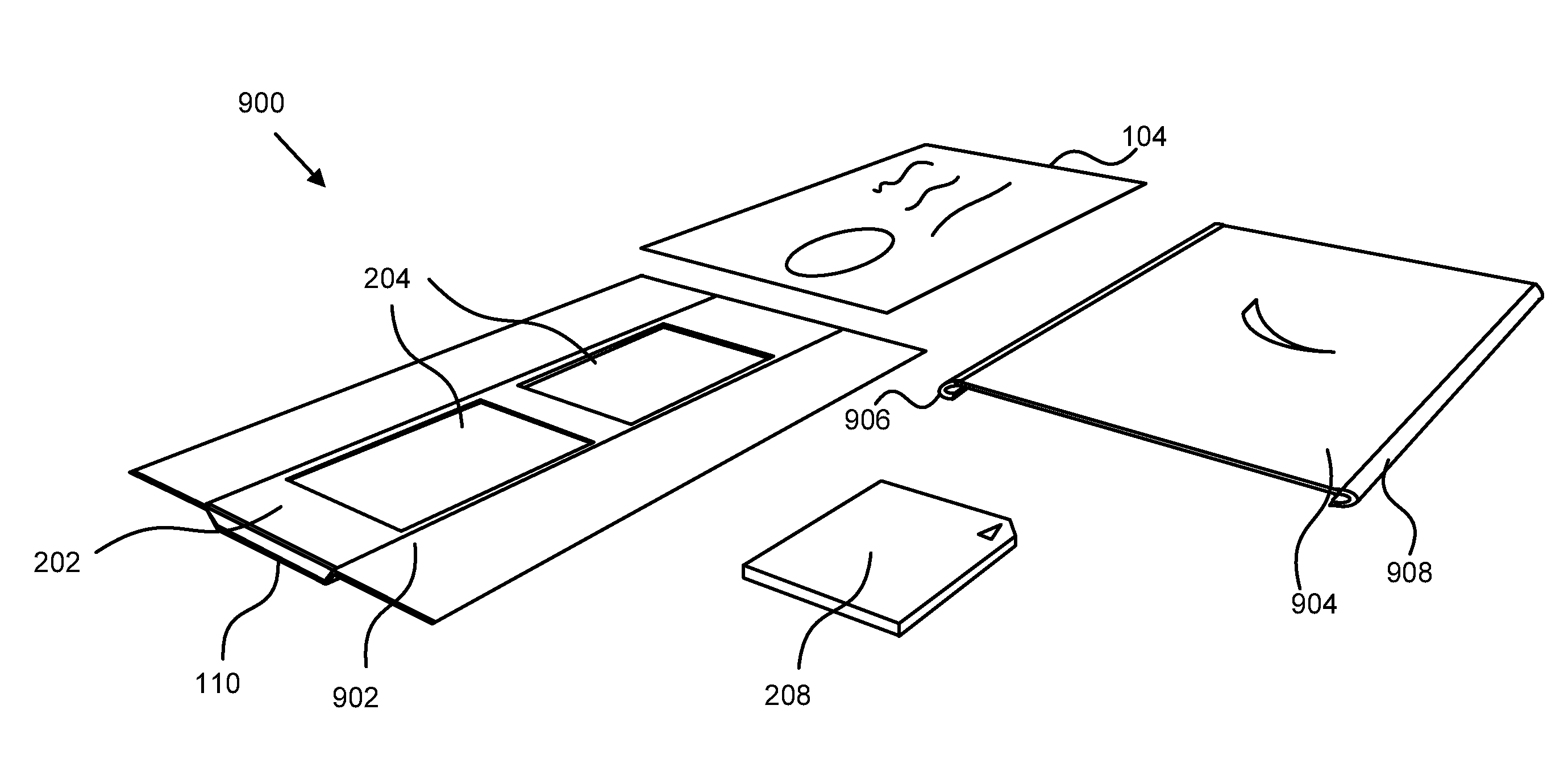 Apparatus, system, and method for a card and memory device holder