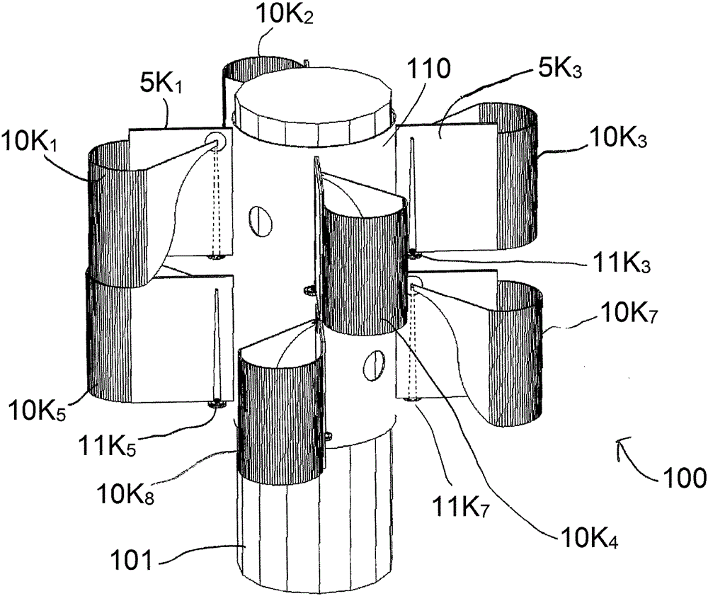 A self-grounded antenna arrangement