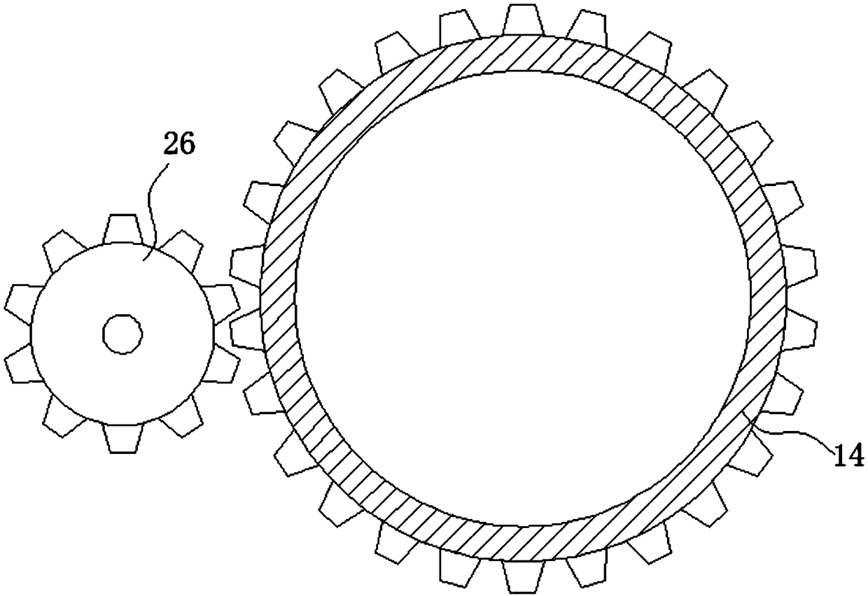 Double-filtered chemical filter tank with automatic multi-directional anti-blocking function